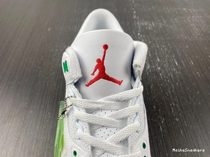 MaikeSneakers Retro 3 Fashionable 3829 Green Lucky CK9246- Jordan 1025